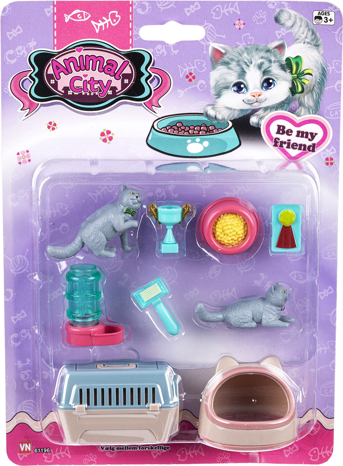 A. CITY KATTE mTILBEH&Oslash;R AS