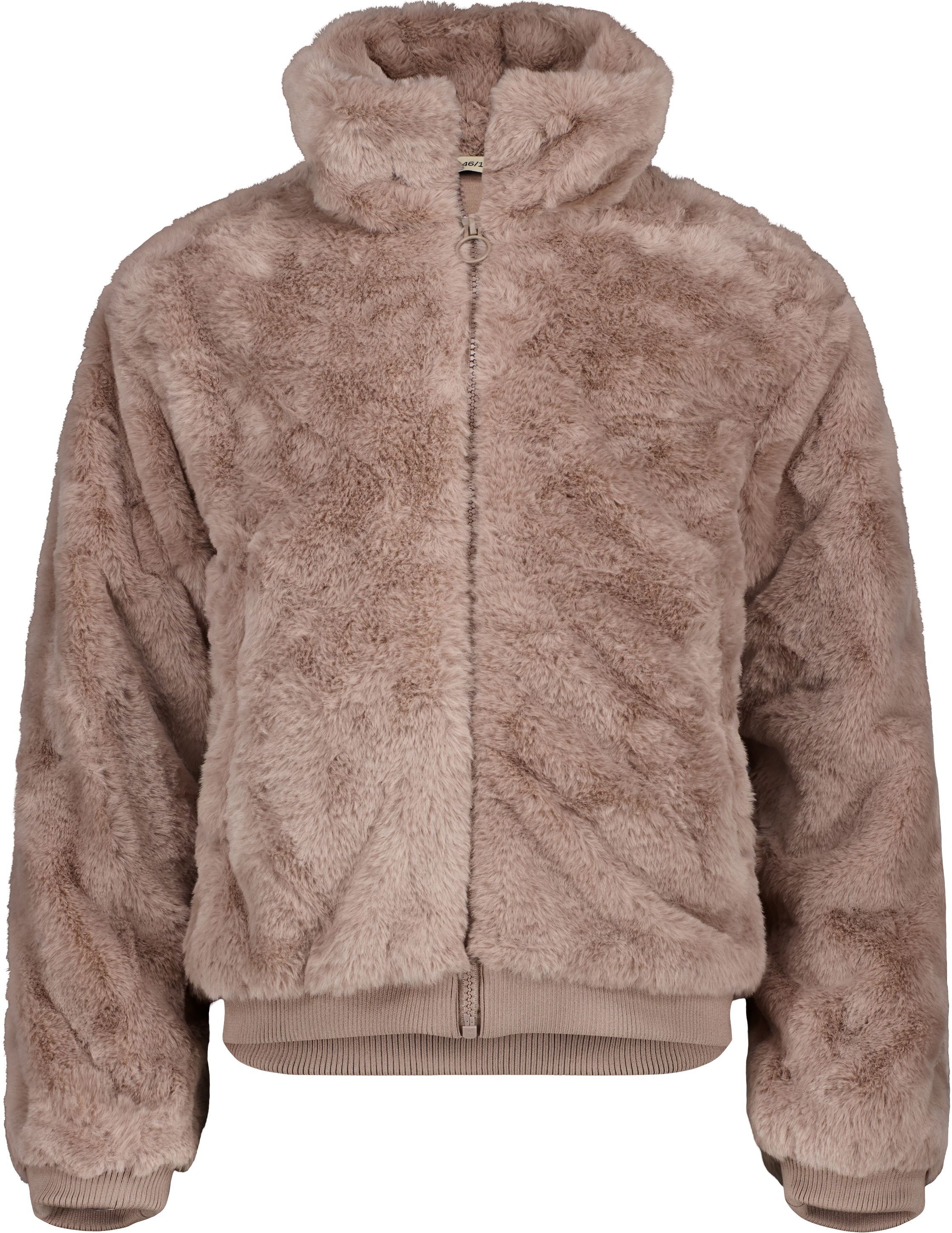 Furry Bomber Fleece Jakke