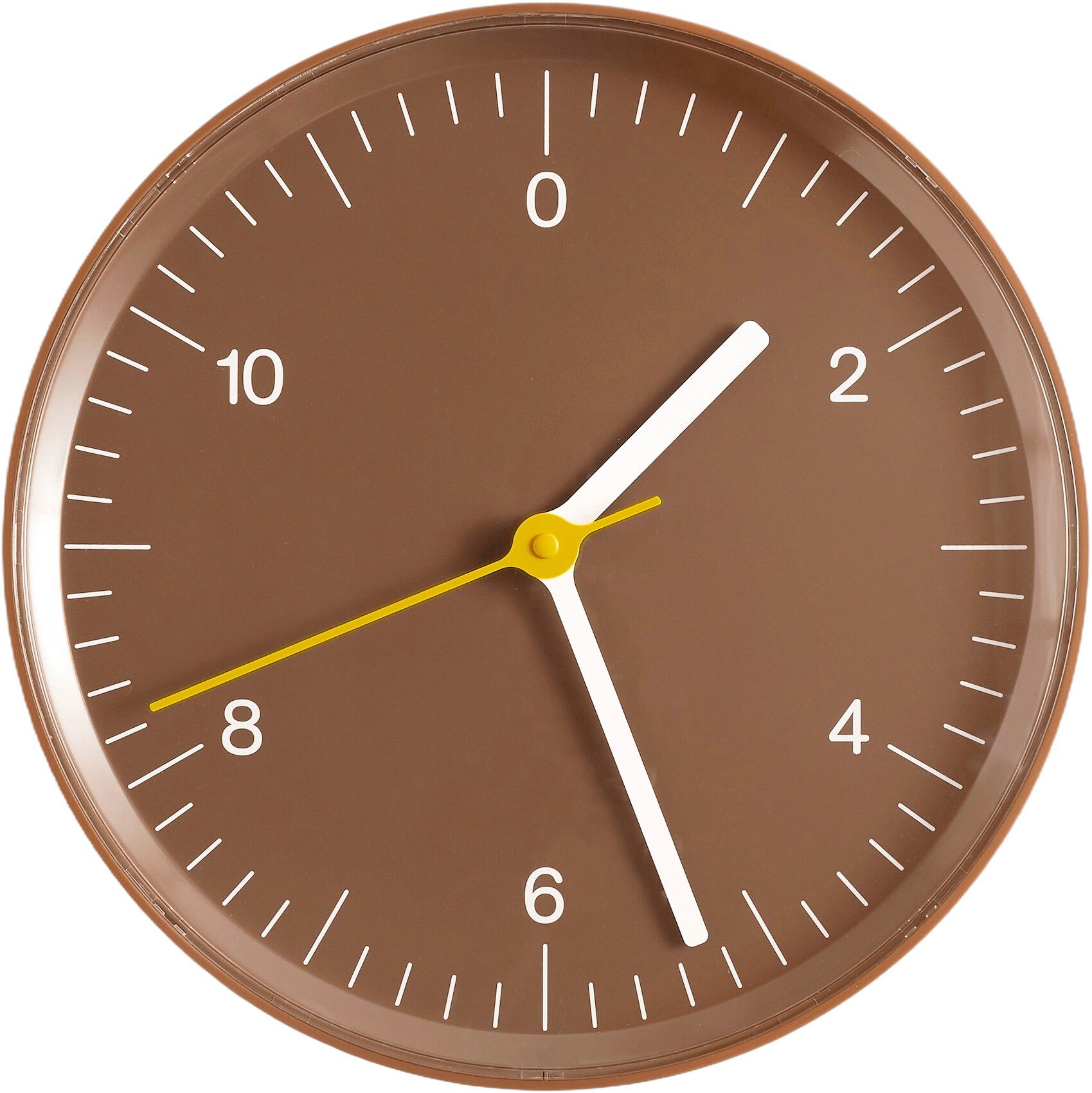 Wall Clock Recycled-Brown