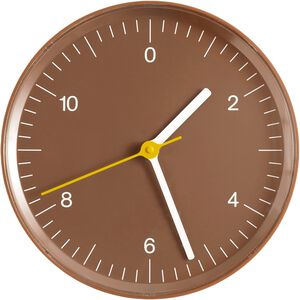Wall Clock Recycled-Brown