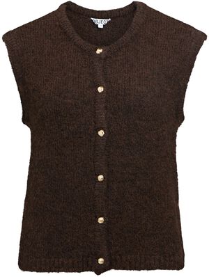 OBJSAGGIA RE KNIT VEST CARDIGAN NOO