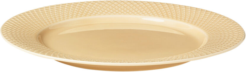 Rhombe Middagstallerken &Oslash;27 cm sand porcel&aelig;n