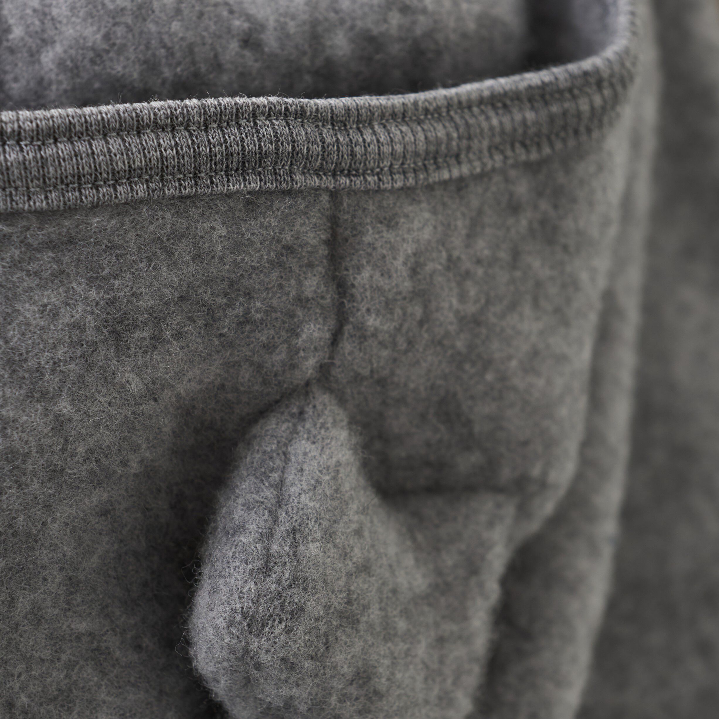 Pram Suit Ears Wool Fleece