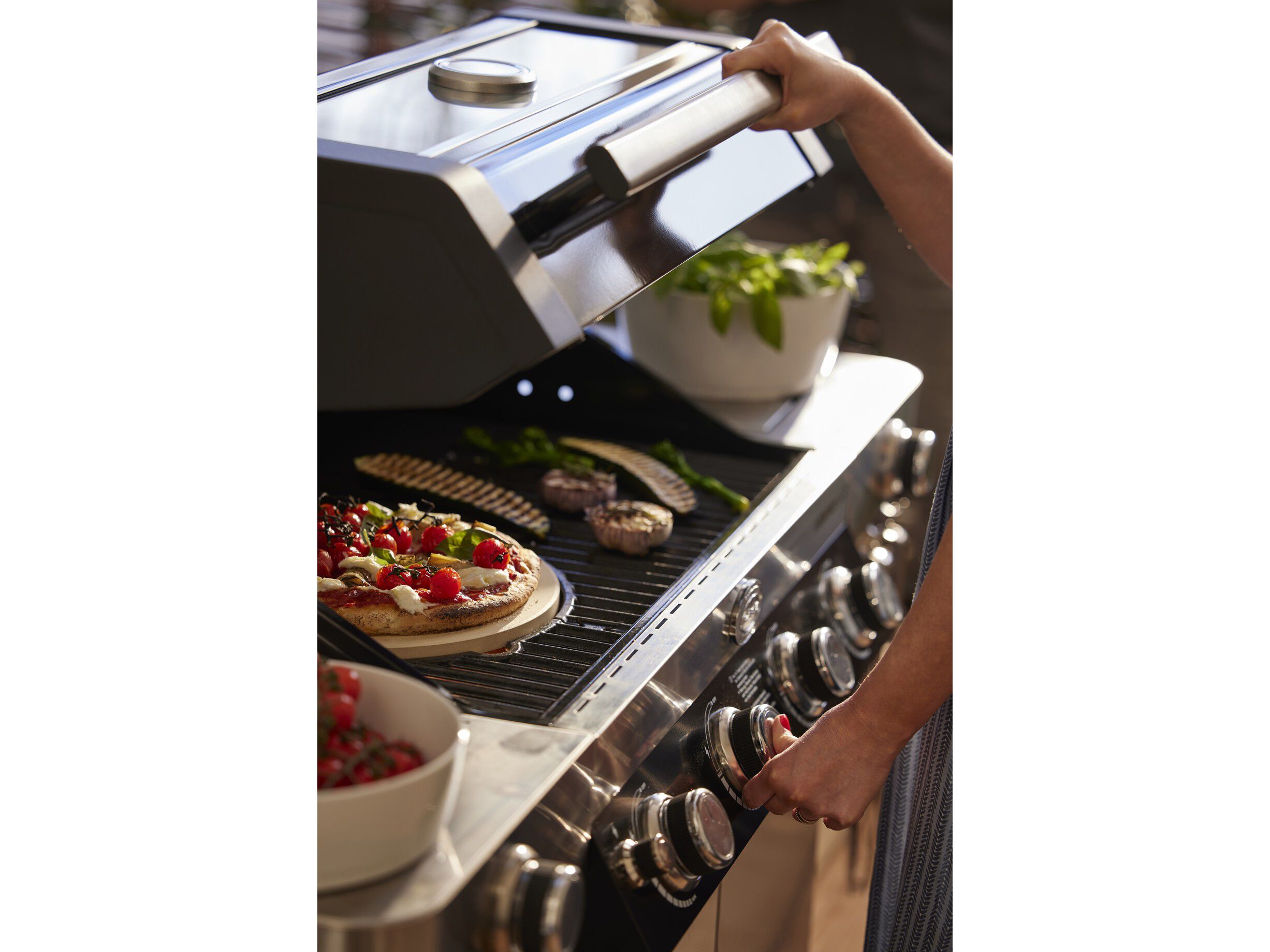 Pizzasten 30 cm Keramik