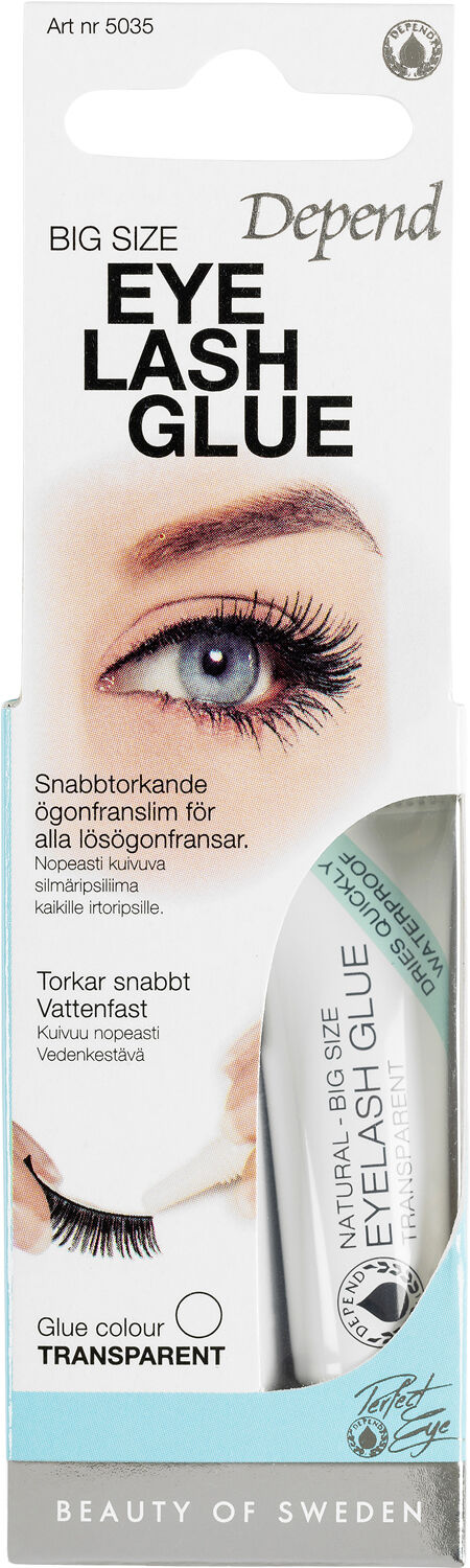 PE Eyelash glue natural -big size N