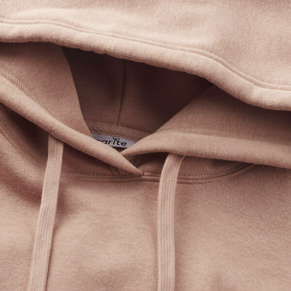 Oversized Crop hættetrøje