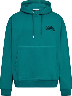 Jay Chest Print Hoodie