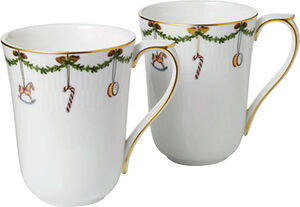 Star Fluted Cup 36cl 2PK