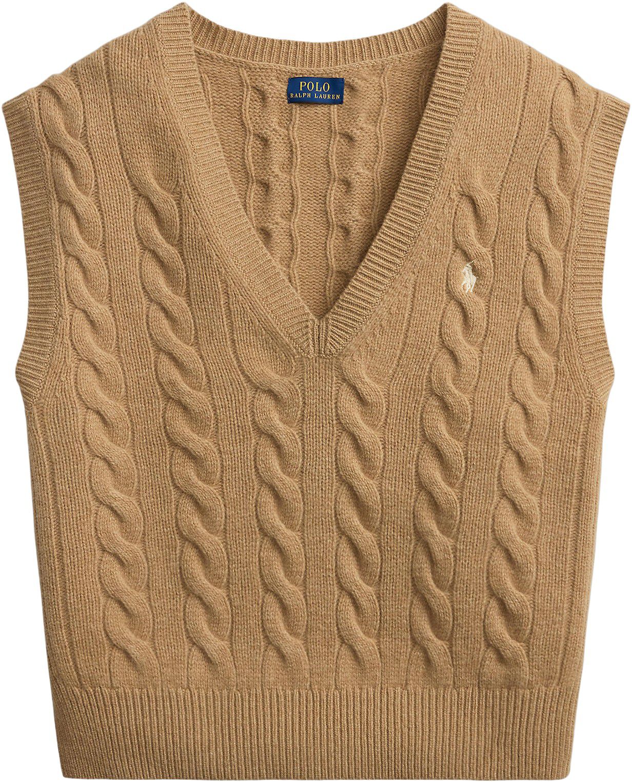 Cable-Knit Wool-Cashmere Sweater Vest