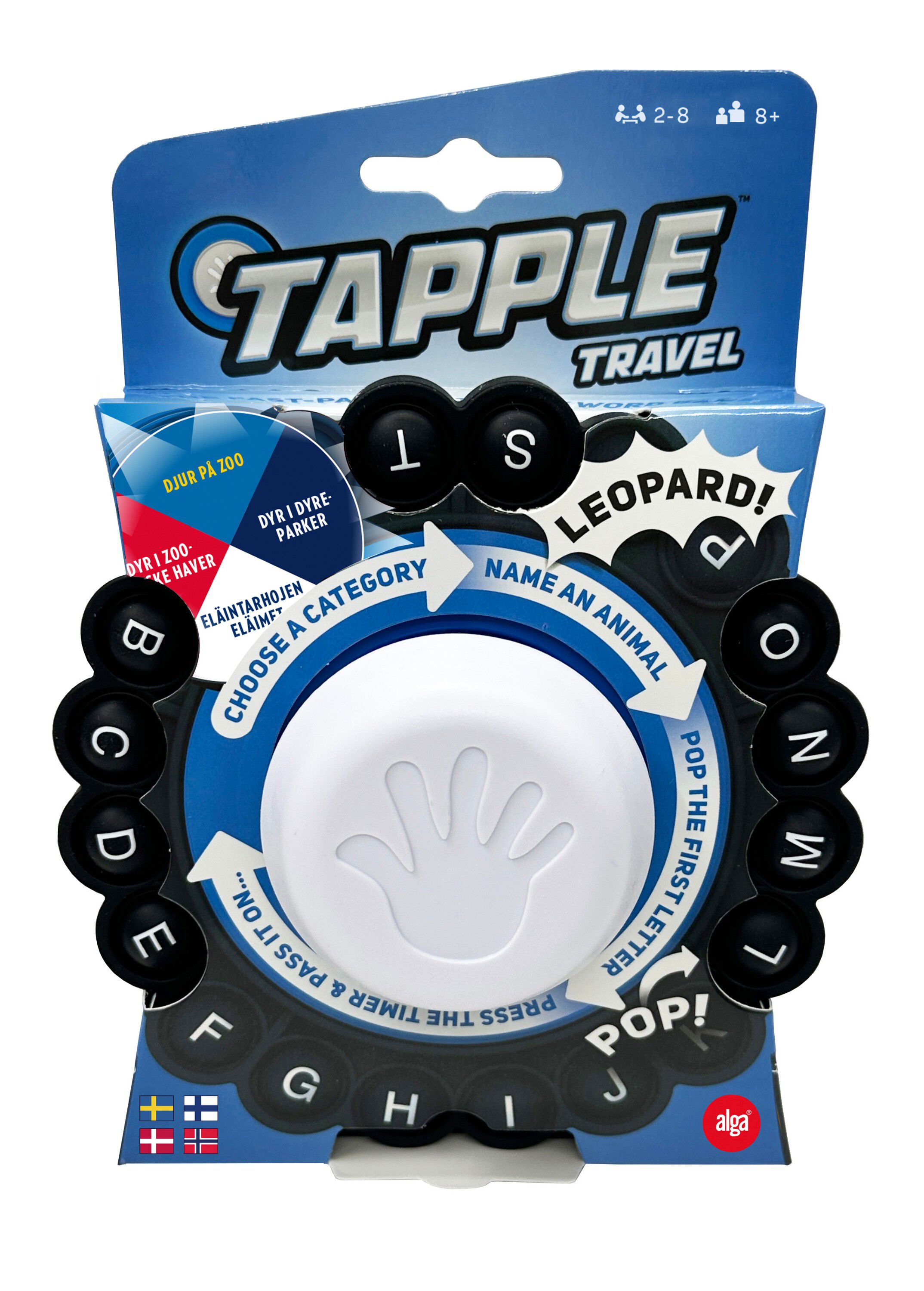 Tapple travel game