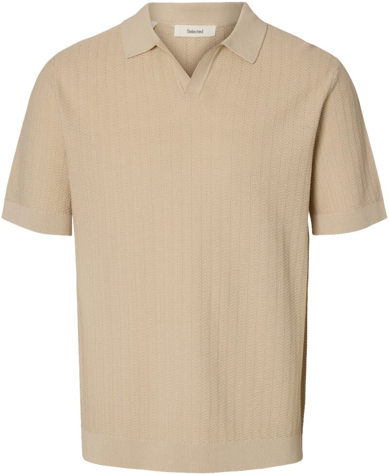 Slhmattis Ss Linen Blend Struc Open