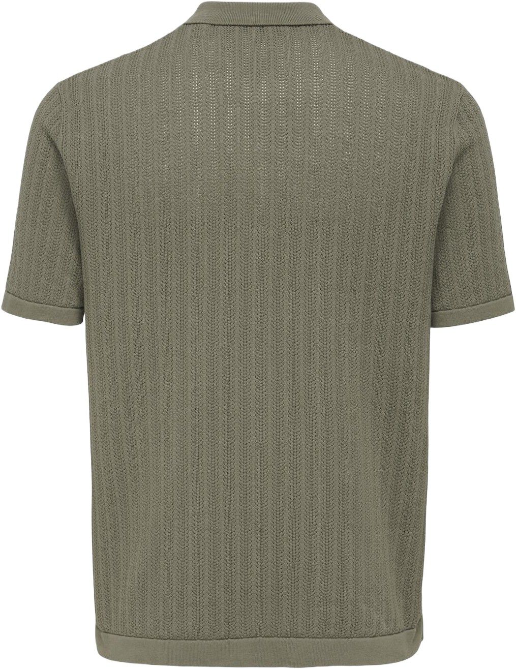 ONSMOON REG 12 SS POLO KNIT NOOS