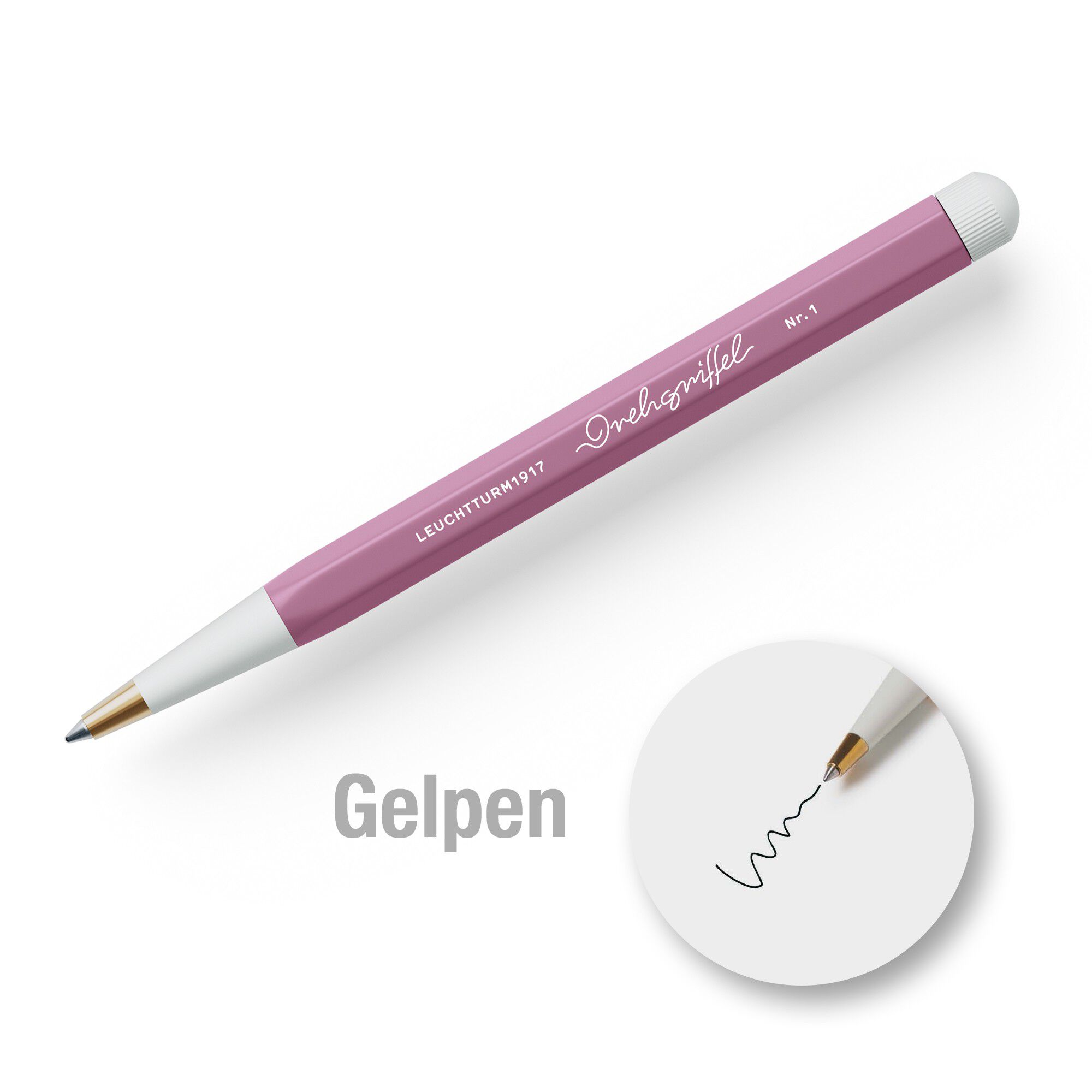 LT1917 Drehgriffel Nr 1 gelpen Dusty Rose 372217