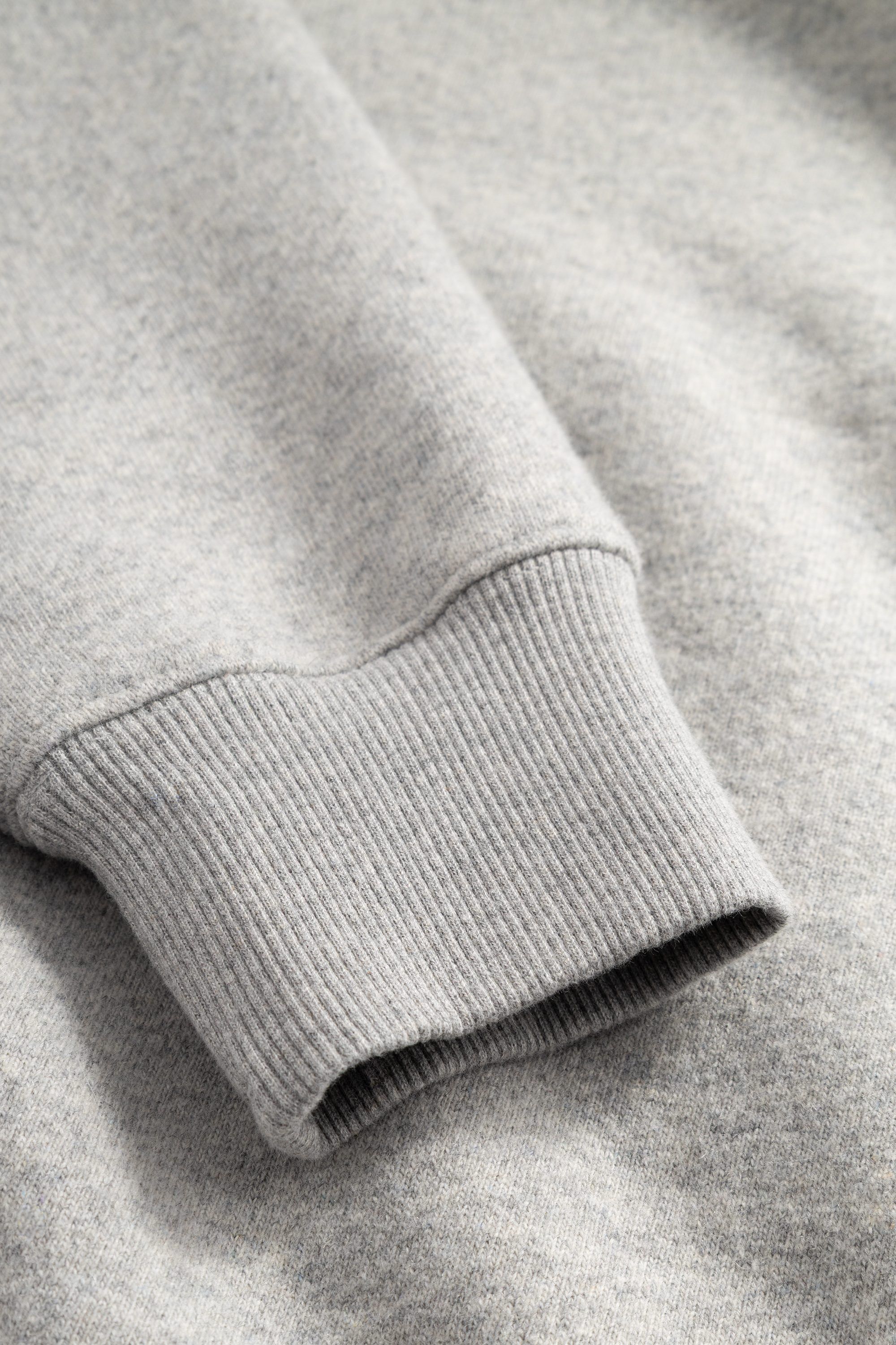 Kerid Relaxed Cotton Wool Hoodie