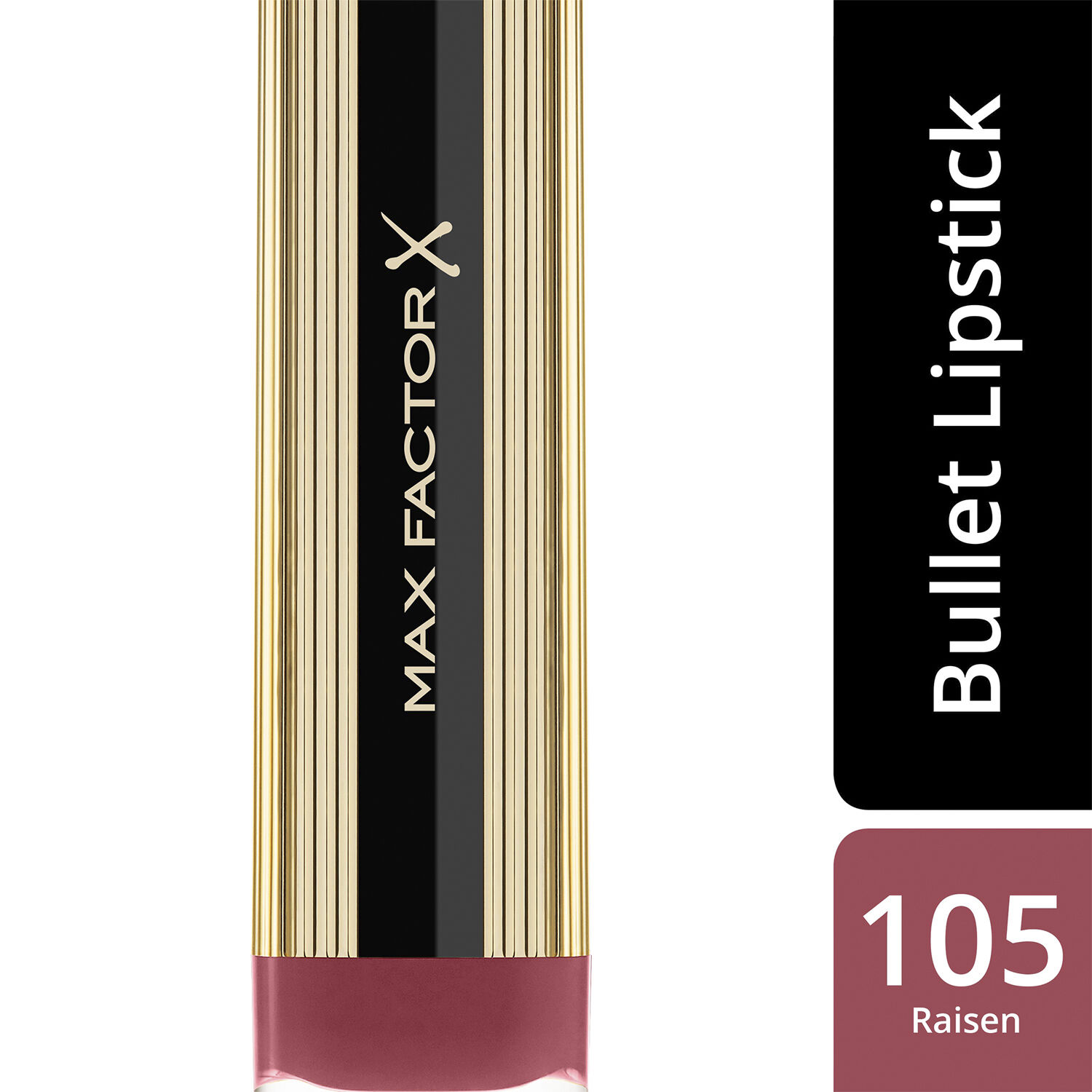 Max Factor Colour Elixir Lipstick, 105 Raisin, 4g