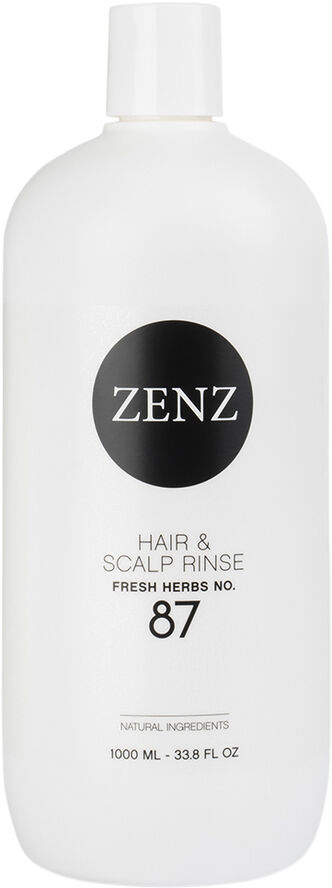 Zenz Organic Fresh Herbs 87 Hair Rinse + Treatment 1000 ML