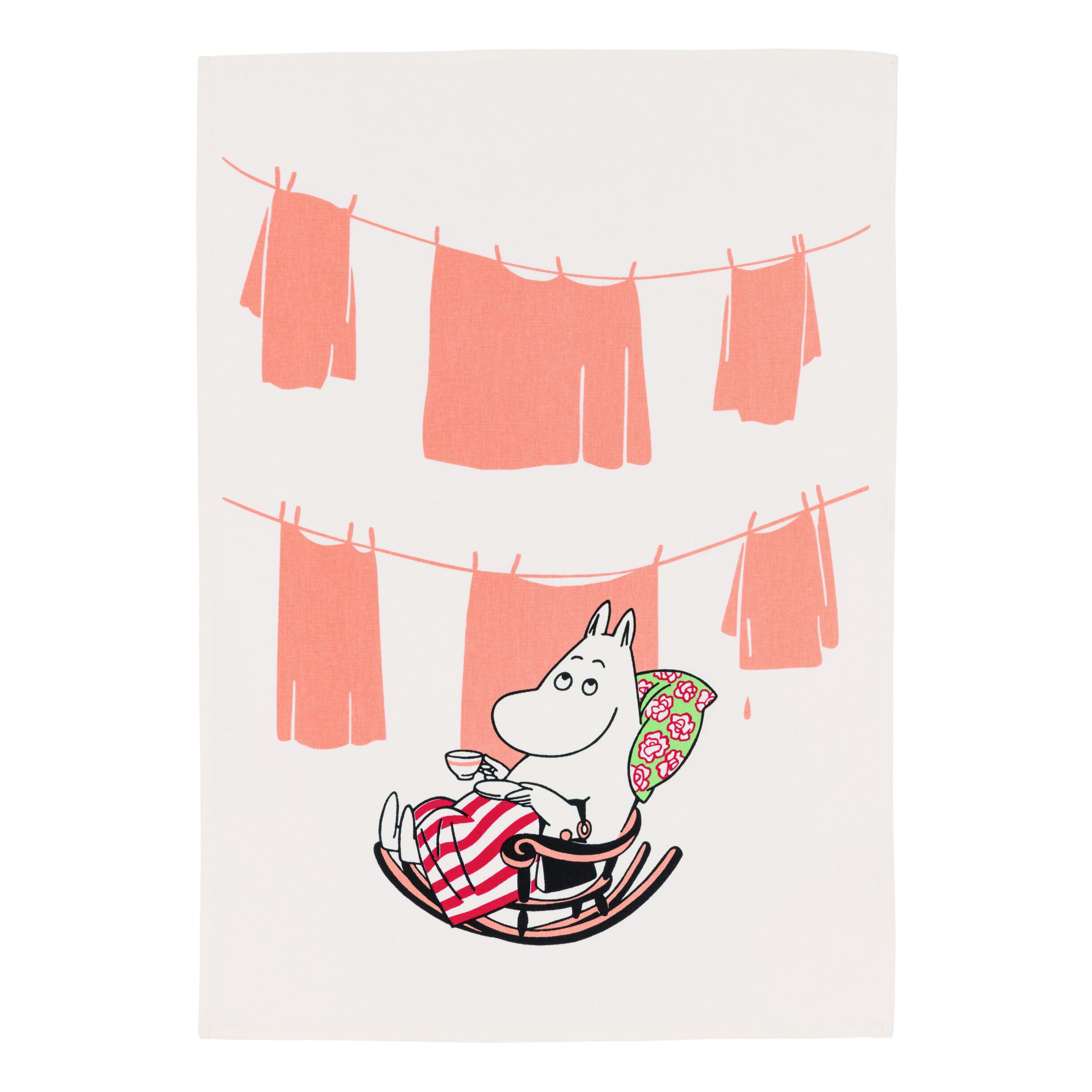 Moomin Arabia 50x70cm viskestykke Moominmor GOTS