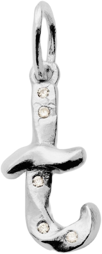 Alphabet Pendant Silver