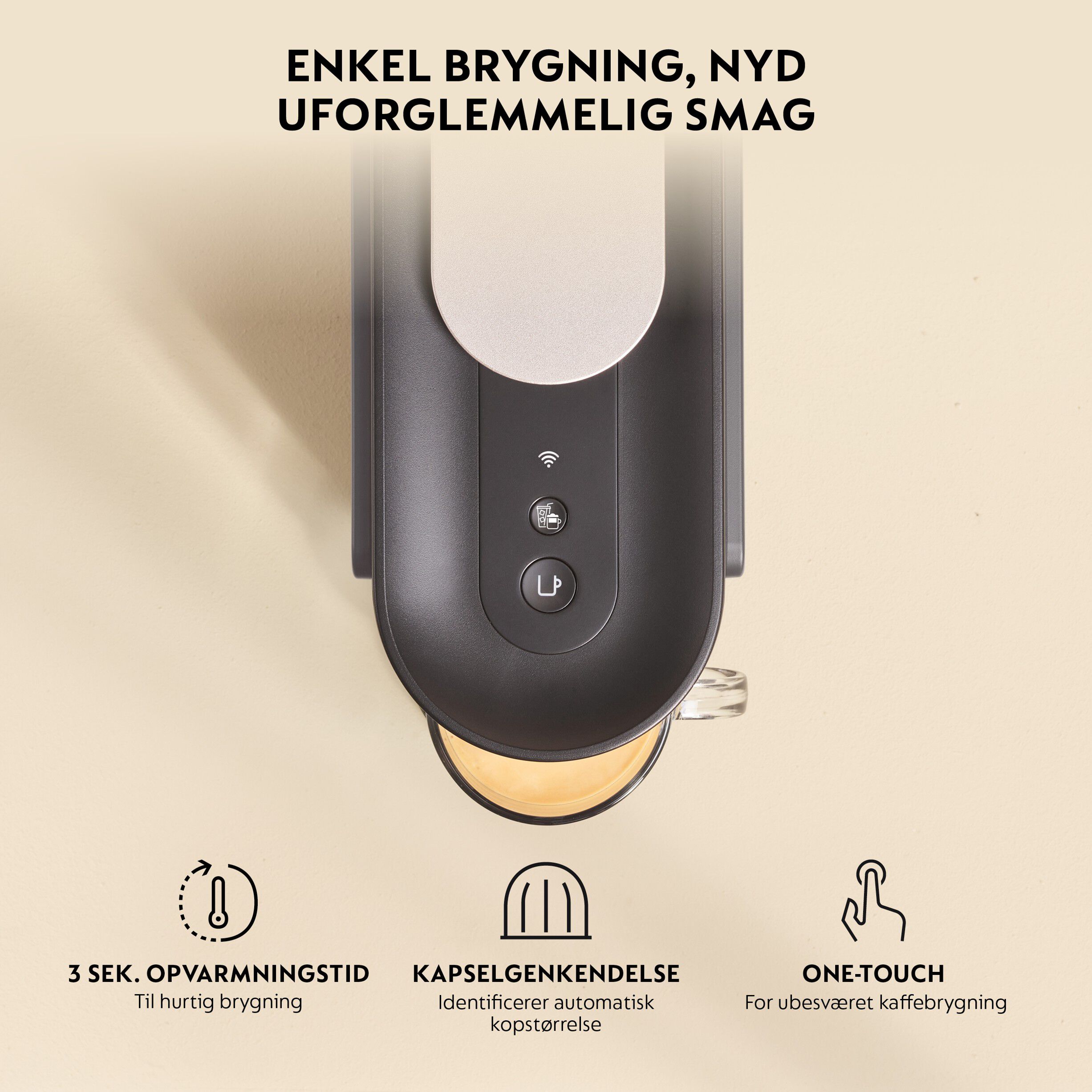 Nespresso Vertuo UP bundle (Gr&aring;)