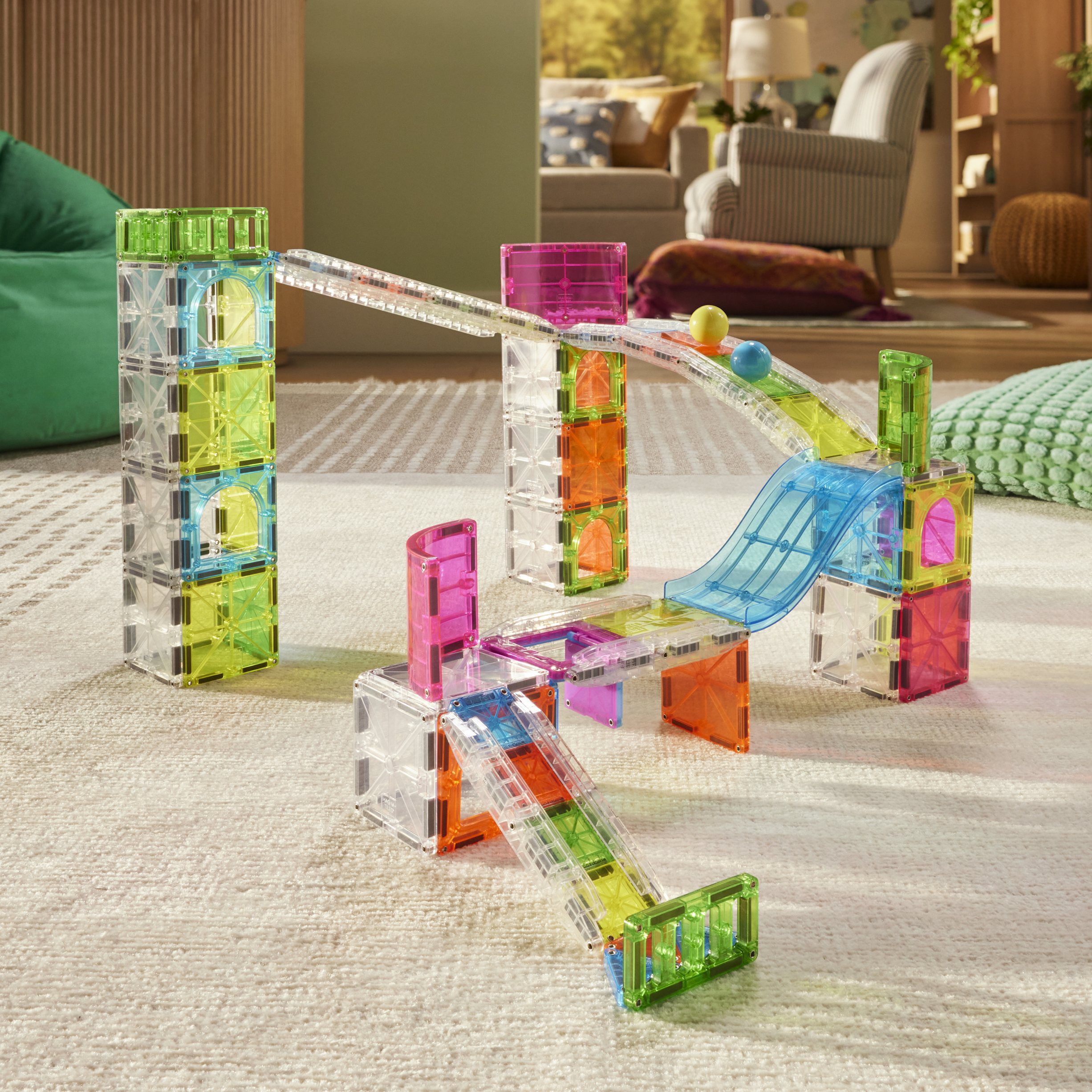 MAGNA-TILES Rail Racers M