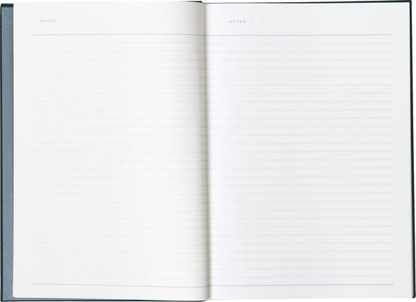 BEA, Notebook med elastik bånd, Dark blue