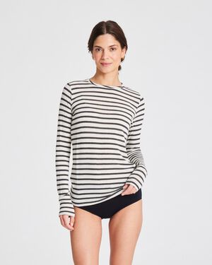 Thyra L/S Sailor Wool Top