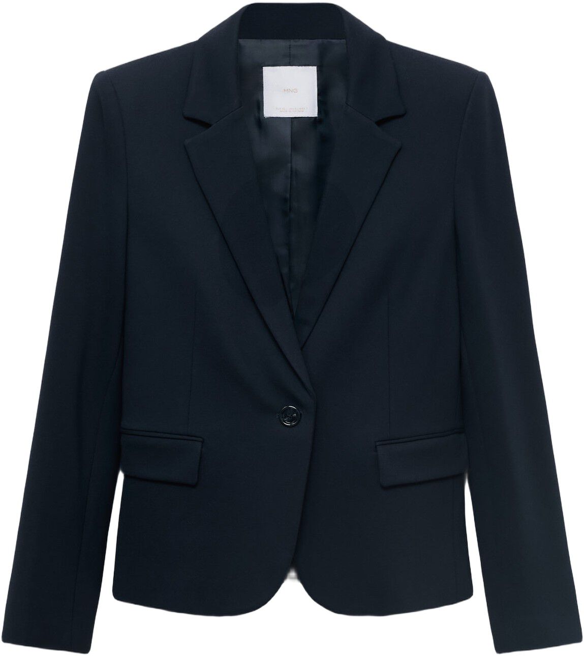 Fitted suit jacket