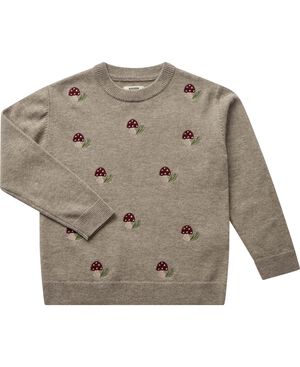 Strikka 10 RWS wool & GCS cashmere pullover (embroidery)