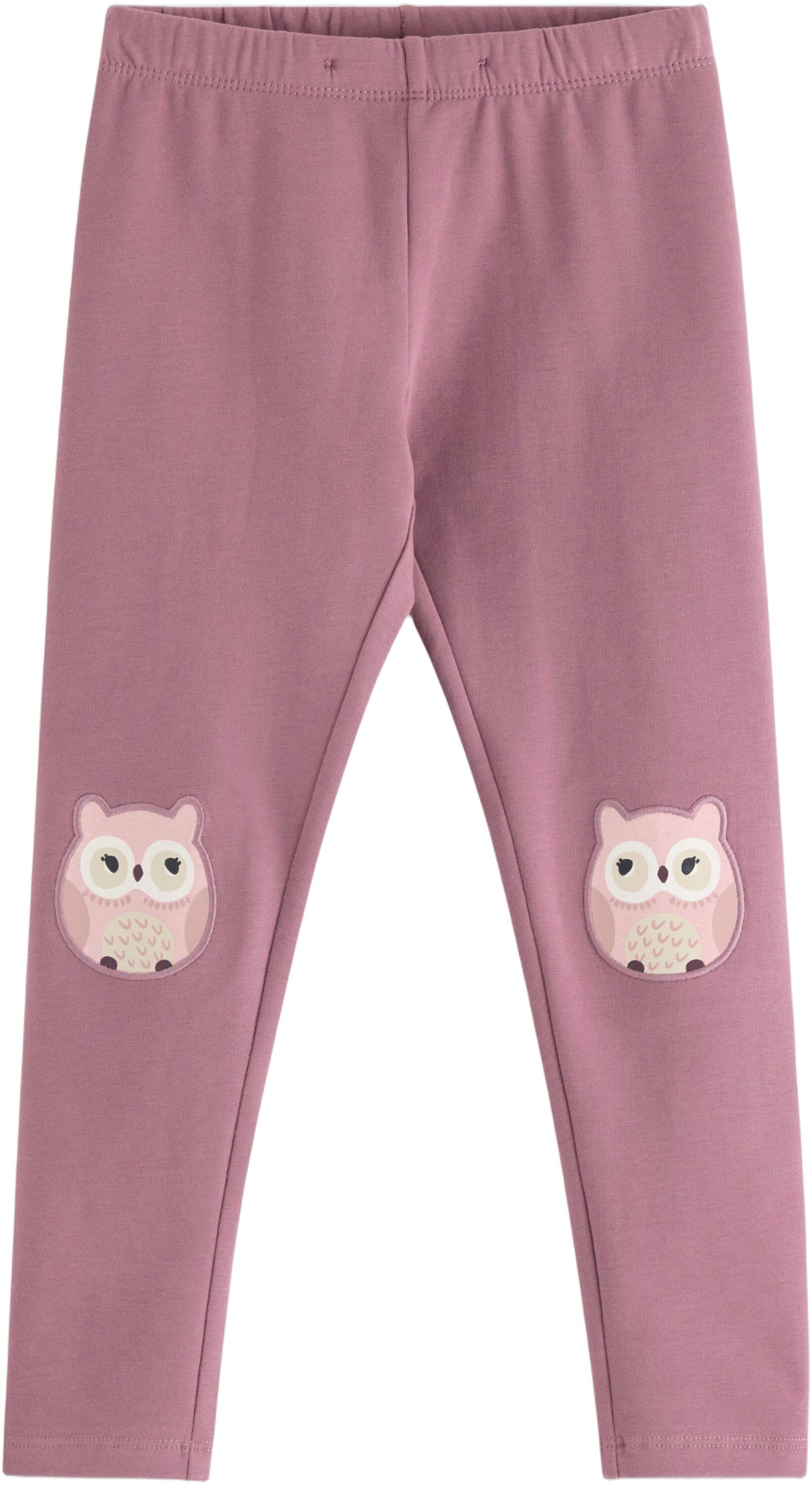 Leggings brushed kneepatch for