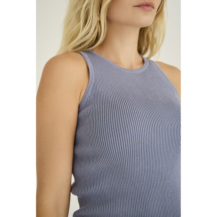 Rib knit tank top