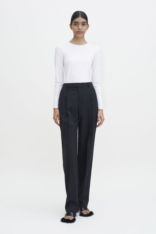 Cotton Stretch Long Sleeve