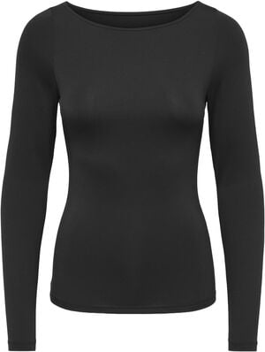 ONLEA L/S BOATNECK TOP CS JRS