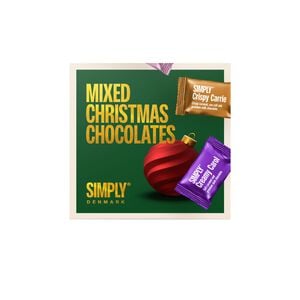 Simply&reg; MIXED CHOCOLATES chokolade&aelig;ske (90g)