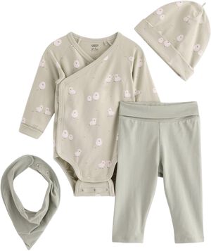 Set 4 pcs wrap body leggings c