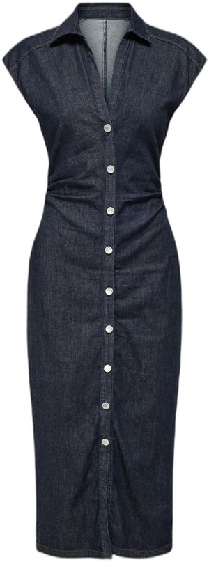 ONLBABE CAPSLEEVE MIDI DRESS DNM RI