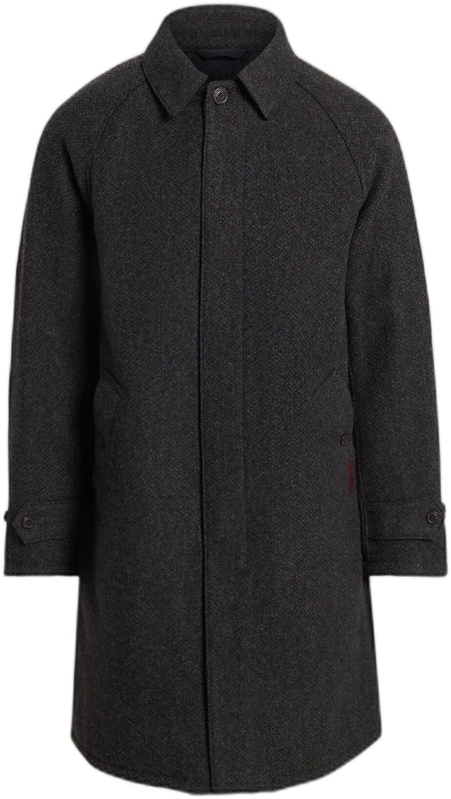 BRKN TWLL WOOL BLND-WVN-COAT