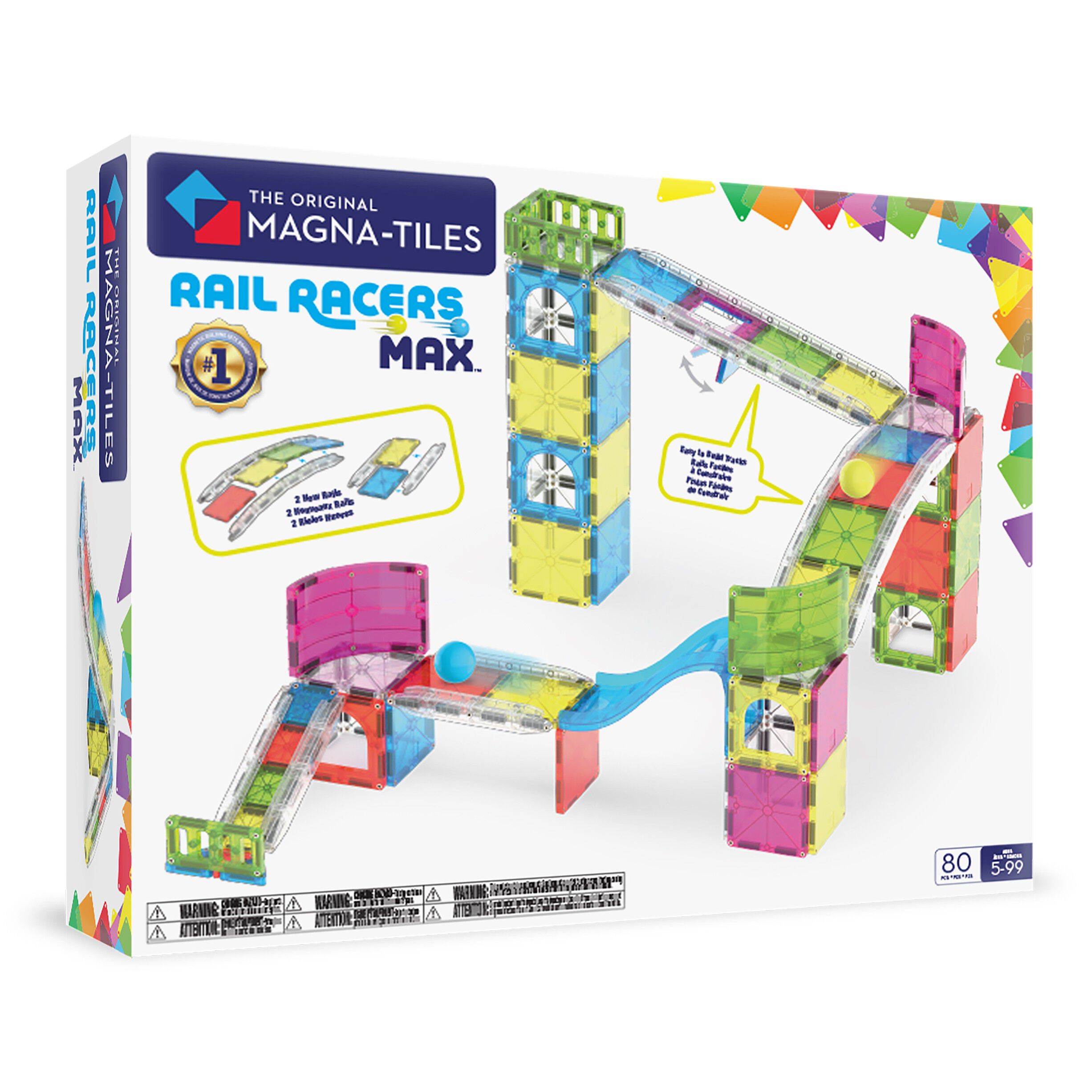 MAGNA-TILES Rail Racers M