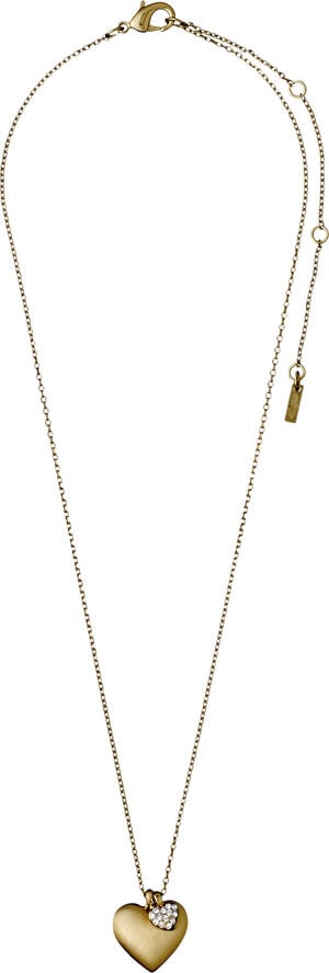 SOPHIA heart pendant necklace gold-plated