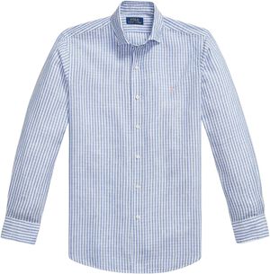 SEERSUCKER LINEN-WVN-SHIRT