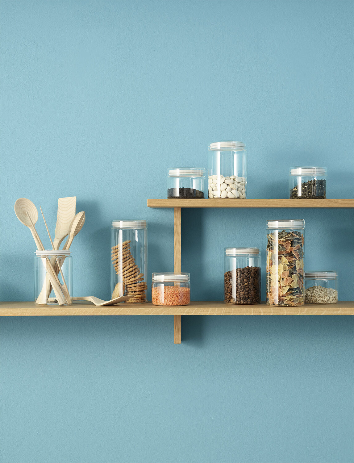 STORE-IT opbevaringsglas 1,5 l, light grey