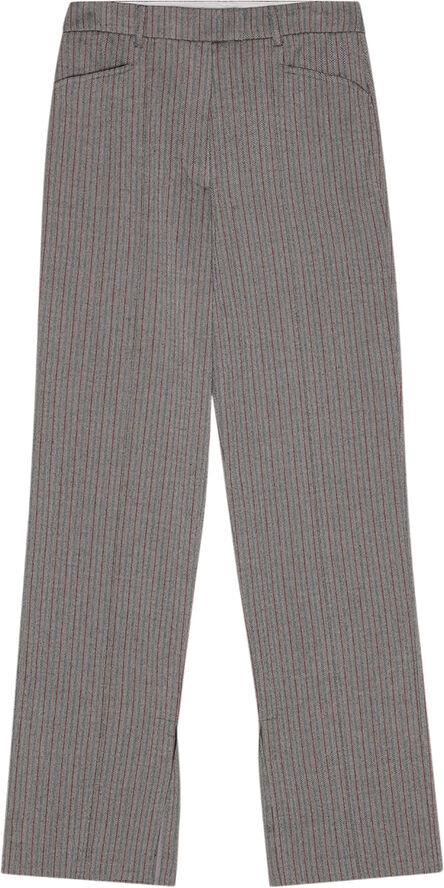 Herringbone Slim Pants