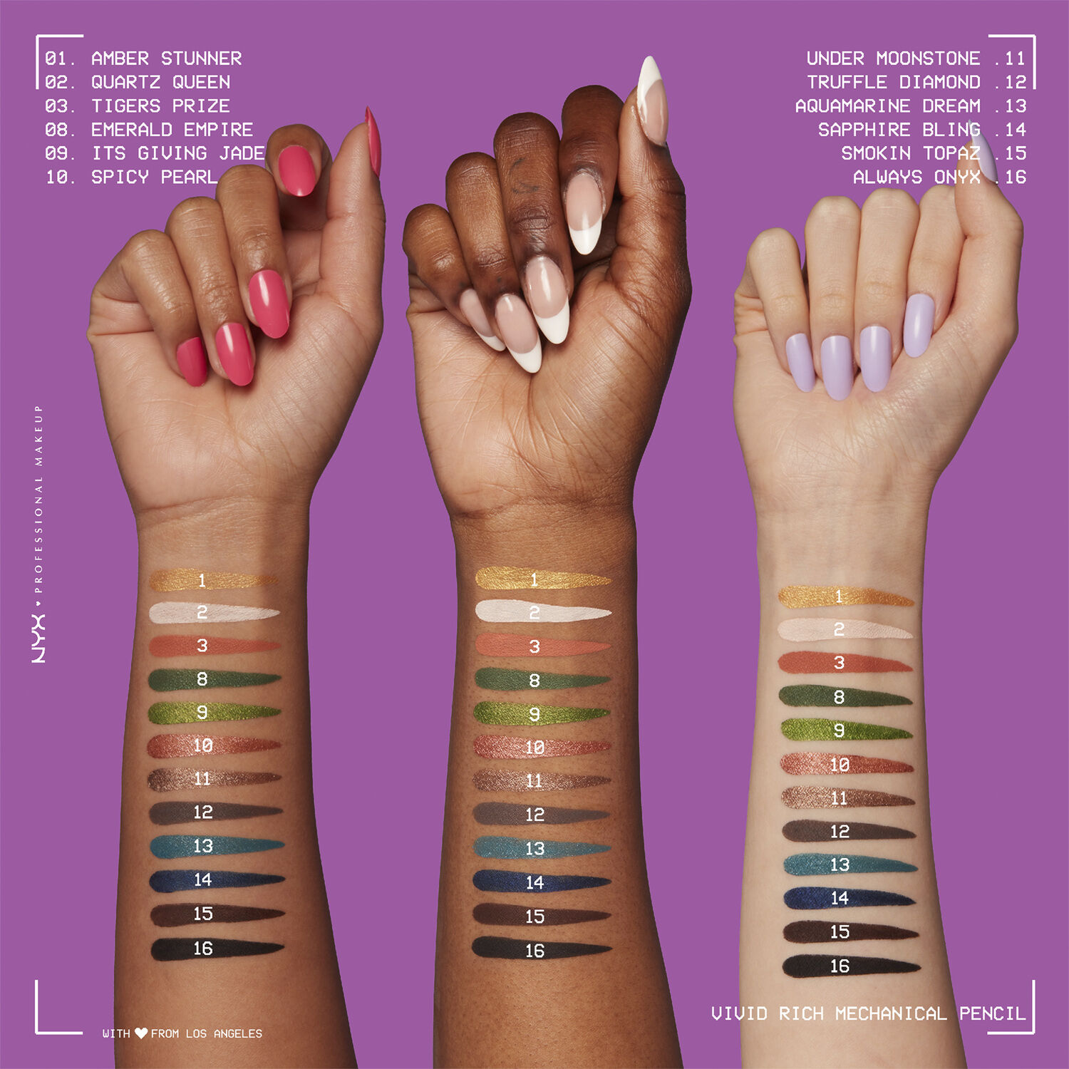 Vivid Rich Mechanical Liner