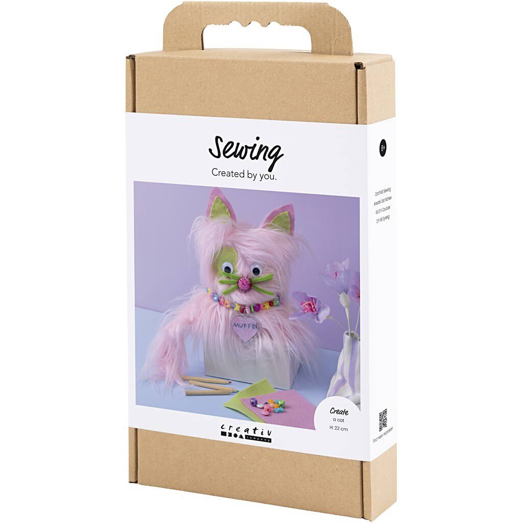 DIY Kit Syning, Kat, ass. farver