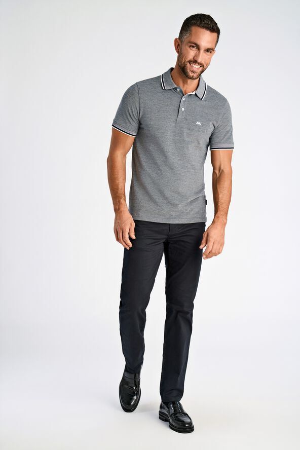 Organic cotton polo S/S