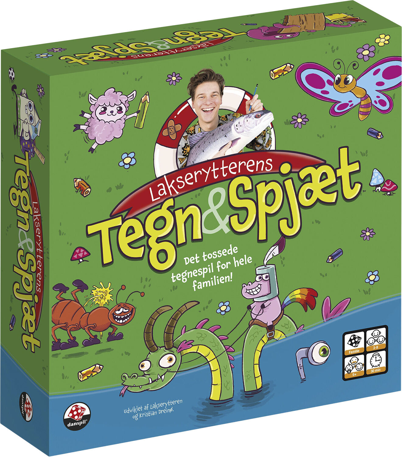 DANSPIL Lakses Tegn & Spj&aelig;t
