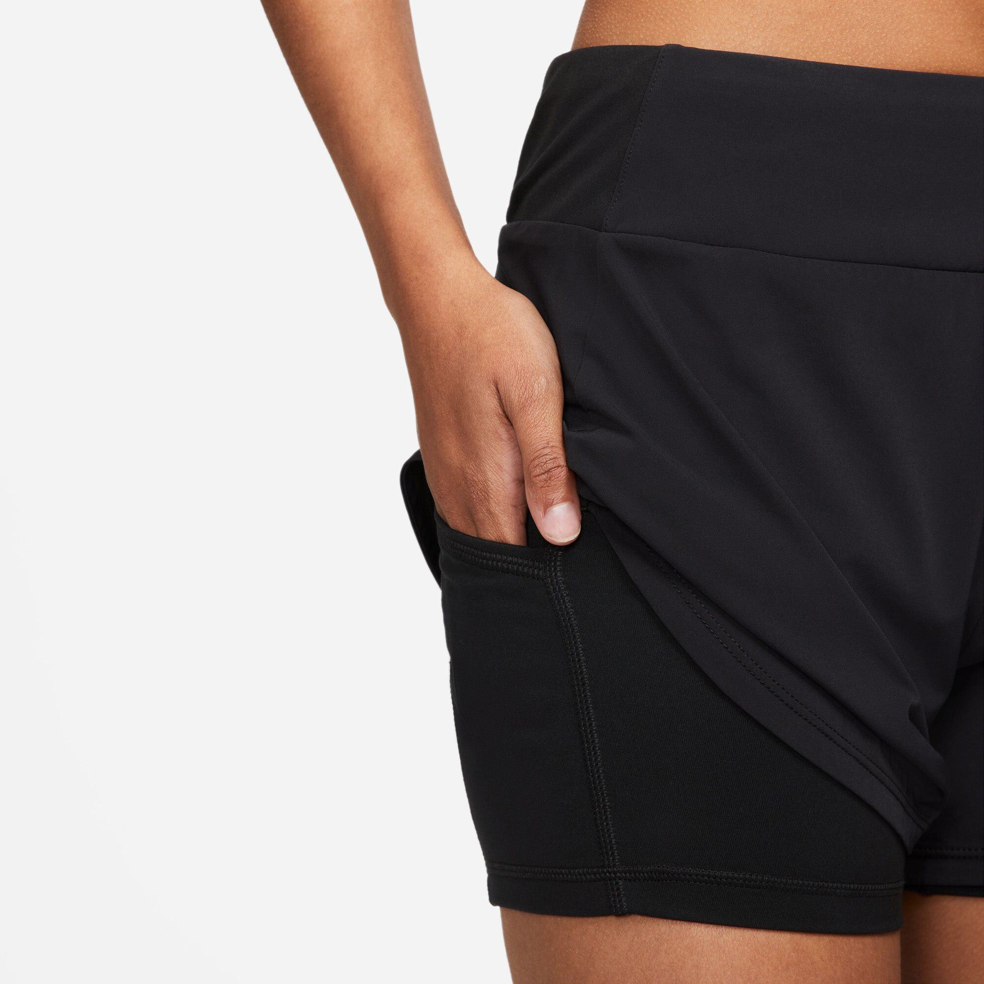 Dri-FIT Bliss Mid-Rise 3"" 2-i-1 shorts