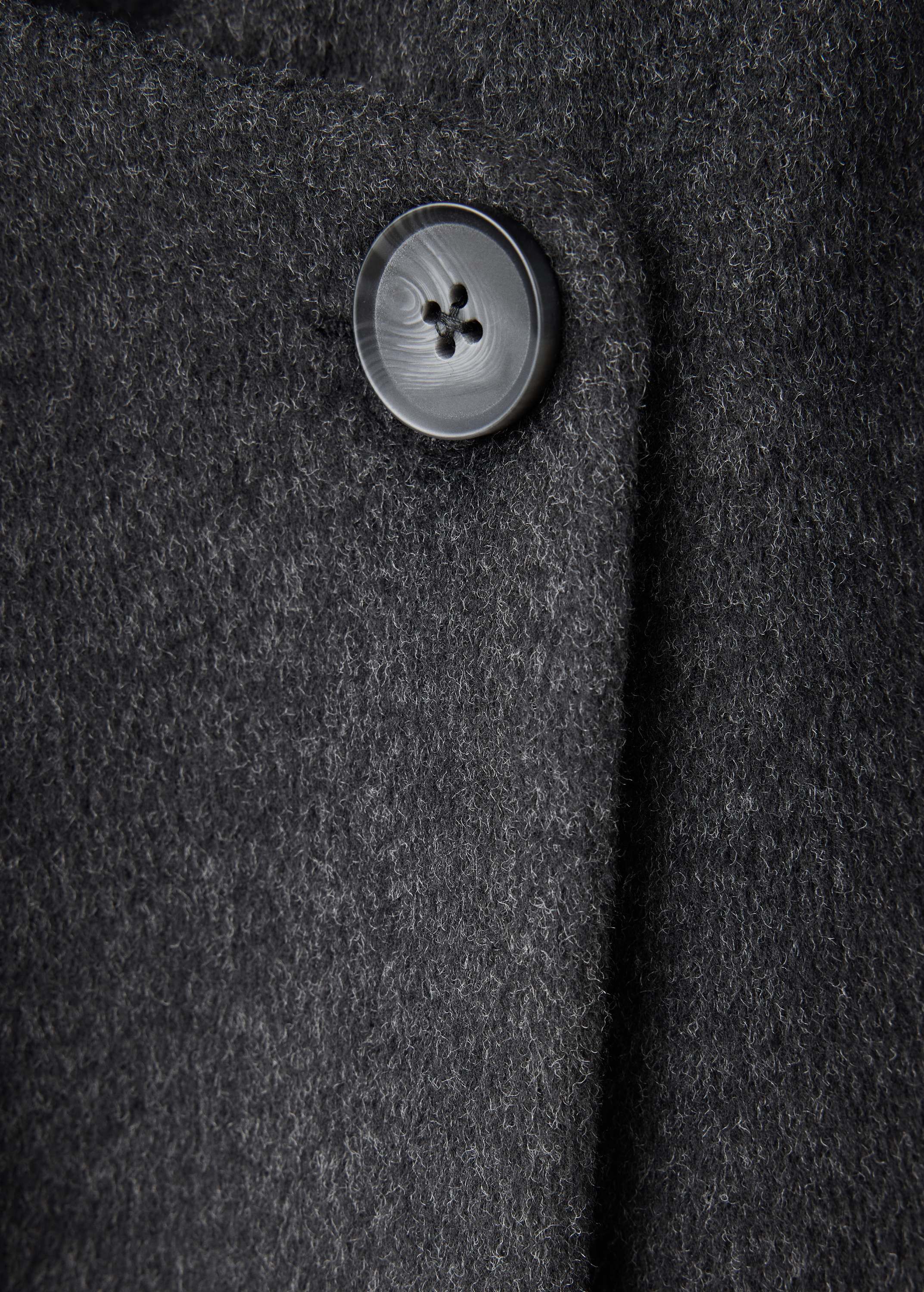 Scarf-collar cloth jacket