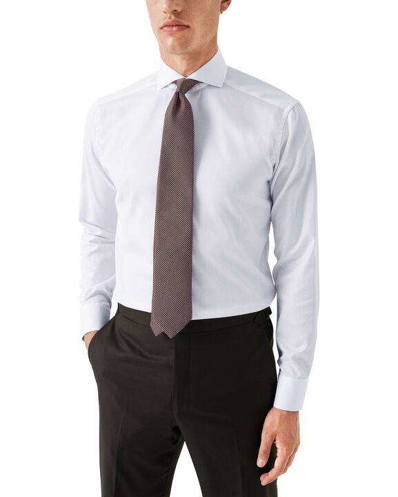 Super Slim Fit Light Blue Signature Twill Shirt