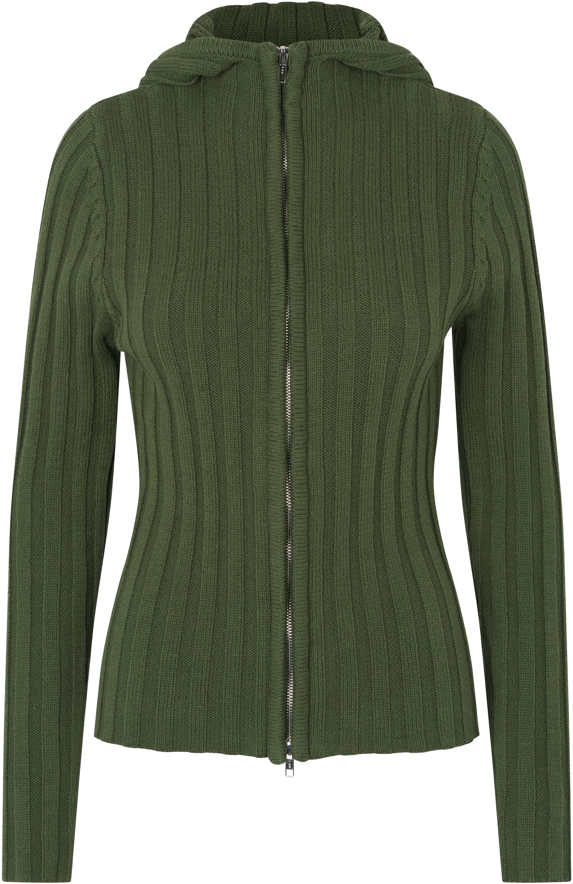 Alan Hood Zip Cardigan