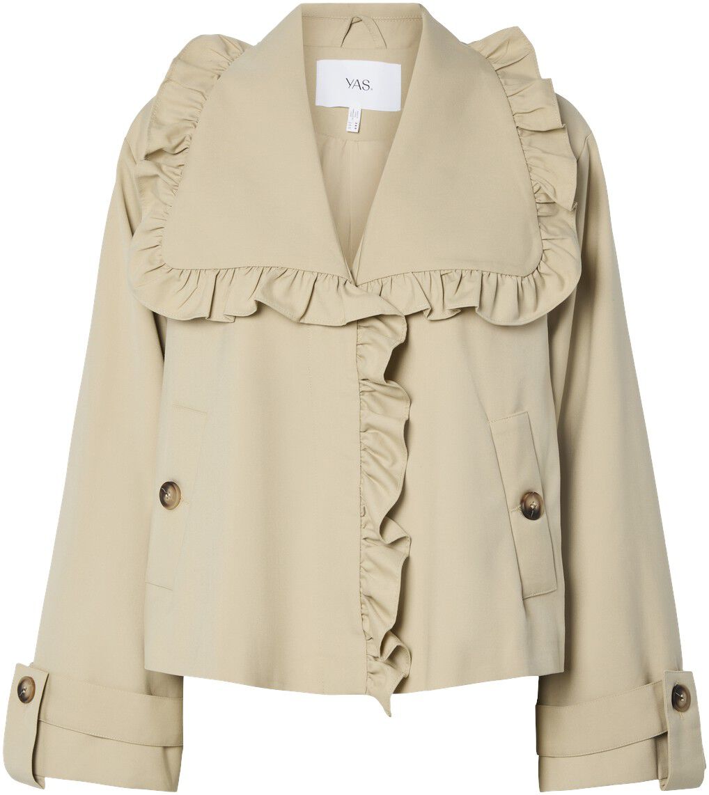 YASELSANA LS SHORT TRENCHCOAT